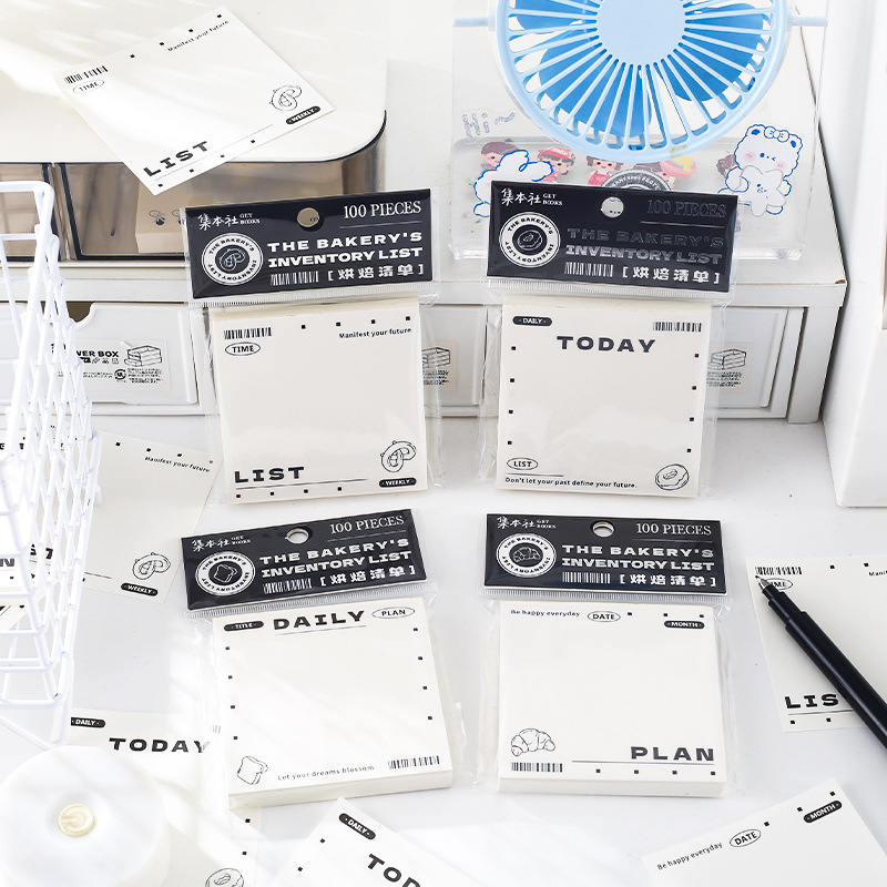 Give Profit minimalistička bilježnica za bilješke, u obliku cigle, 100 stranica, osnovna ambalaža