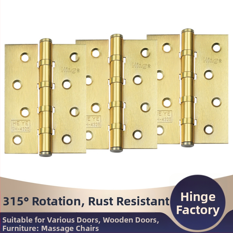 Vasból készült sík pánt golyóscsapággyal faajtókhoz és hajtogatható szekrényekhez — modern, egyszerű stílus