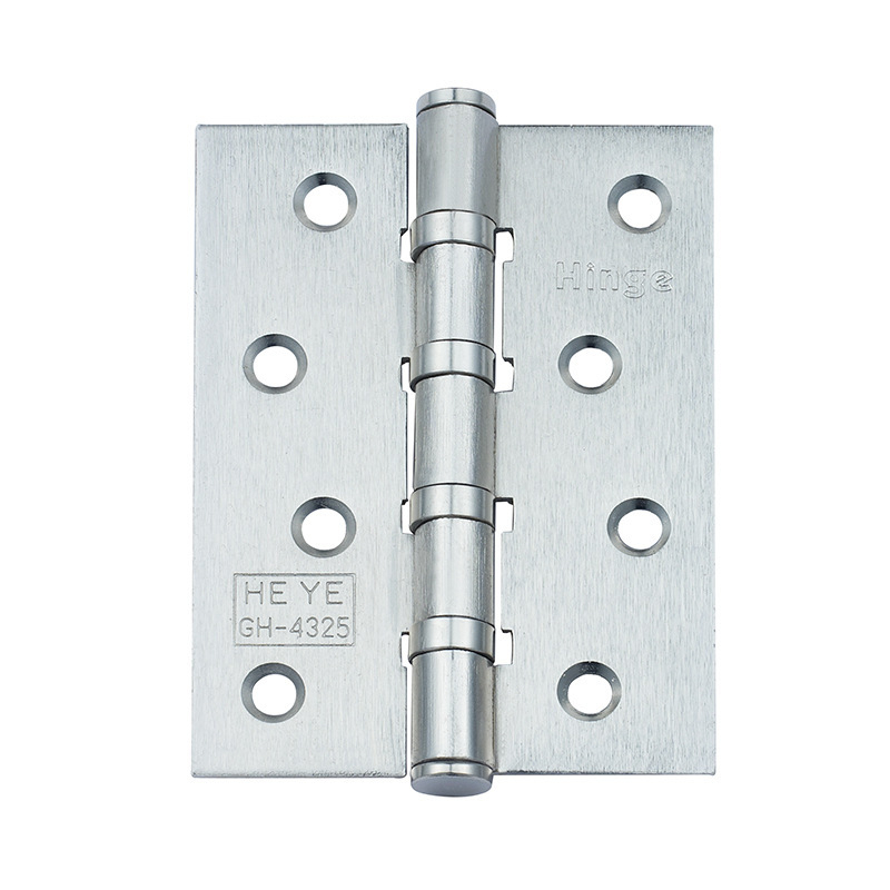 Vasból készült sík pánt golyóscsapággyal faajtókhoz és hajtogatható szekrényekhez — modern, egyszerű stílus