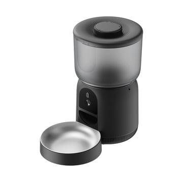 Τροφοδότης κατοικίδιων με βίντεο και φωνητική αλληλεπίδραση, με εφαρμογή, χωρητικότητα κάτω από 3L, αποσπώμενος, κατάλληλος για γάτες και σκύλους