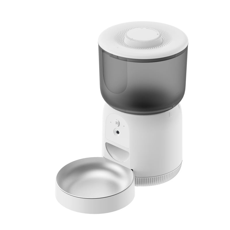 Τροφοδότης κατοικίδιων με βίντεο και φωνητική αλληλεπίδραση, με εφαρμογή, χωρητικότητα κάτω από 3L, αποσπώμενος, κατάλληλος για γάτες και σκύλους