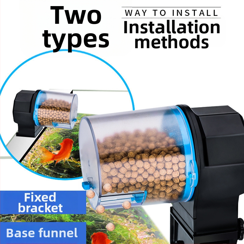 Αυτόματος τροφοδότης ενυδρείου για ψάρια με ευφυή χρονοδιακόπτη, ABS πλαστικό — σετ 36 τεμαχίων