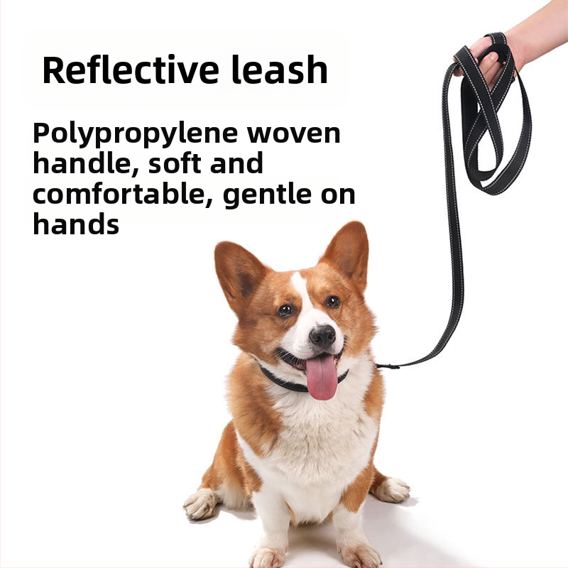 Happy Puppy reflektirajući plosnati polipropilenski užet za pse