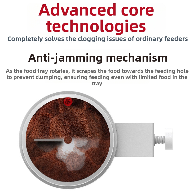 Peaceful Treasure Πλαστικός Αυτόματος Τροφοδότης Ενυδρείου με Χρονοδιακόπτη – Πλήρες Σετ, Αντιεμπλοκής, Ultra‑Μικρός