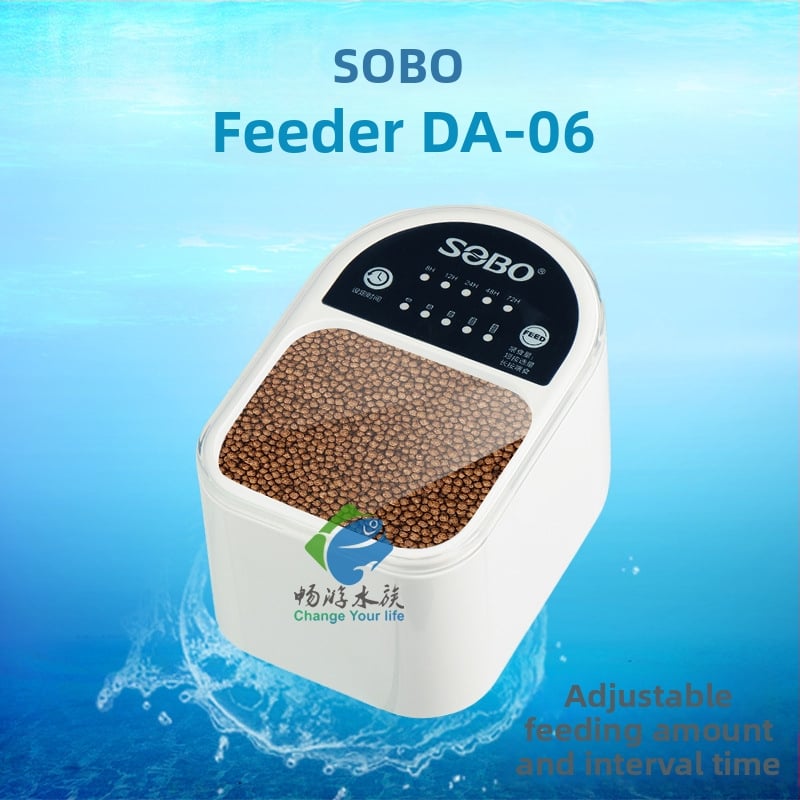 Songbao DA-06 Αυτόματος τροφοδότης ψαριών για ενυδρείο – κατάλληλος για μικρά ψάρια και χελώνες