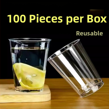 Jednokratna plastična čaša, Mingtong, kapacitet 201-300 ml, okrugli oblik, plastični materijal