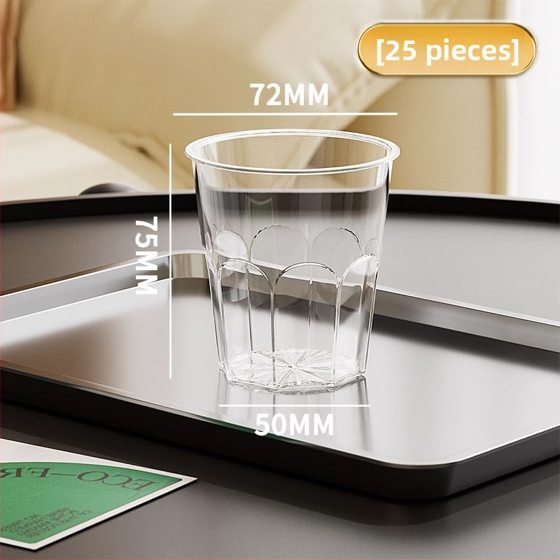 Jednokratna plastična čaša, Mingtong, kapacitet 201-300 ml, okrugli oblik, plastični materijal