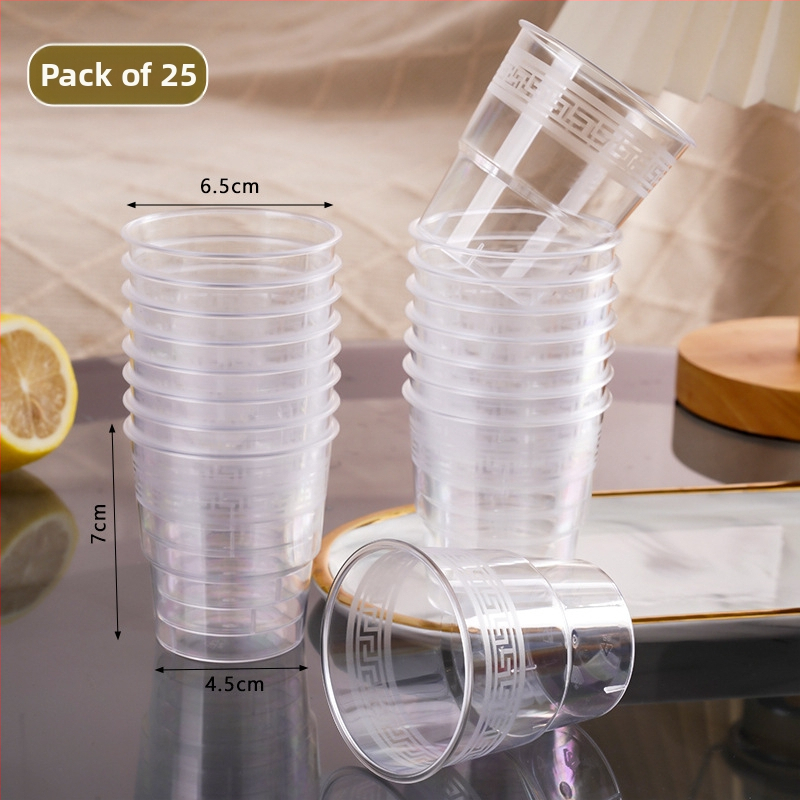 Jednokratna plastična čaša, Mingtong, kapacitet 201-300 ml, okrugli oblik, plastični materijal