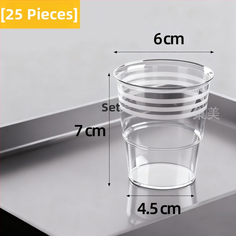 Jednokratna plastična čaša, Mingtong, kapacitet 201-300 ml, okrugli oblik, plastični materijal