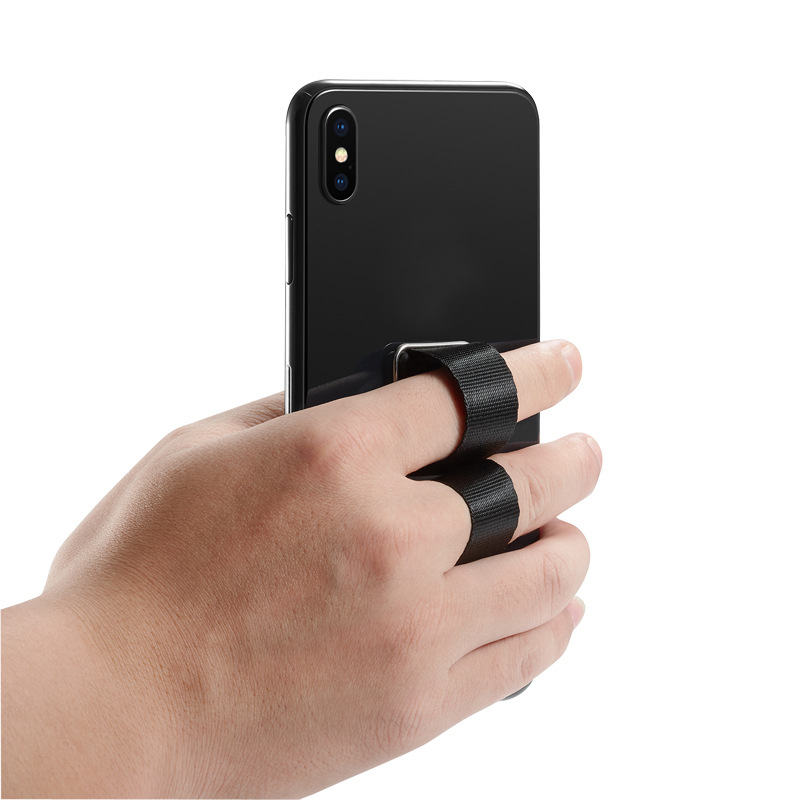 CMZWT CPS-011 Suport universal pentru telefon cu curea de mână, prindere magnetică pe spate și corp din plastic pentru montaj în grila de ventilație a mașinii