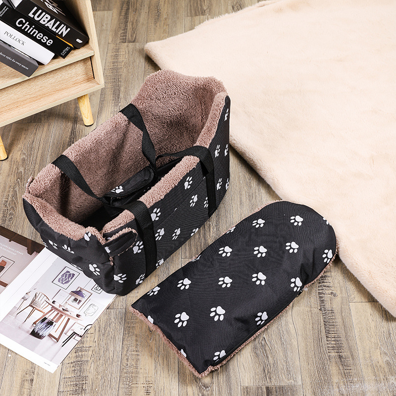 Torba za kućne ljubimce za auto i kućica - Materijal Oxford, Crtani uzorak, Srednja tvrdoća, Marka Cute Pet