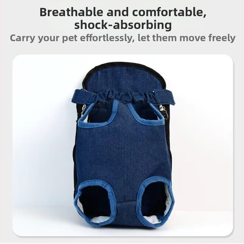 Sklopiva platnena torba za kućne ljubimce za mačke i male pse, prijenosni putni ruksak