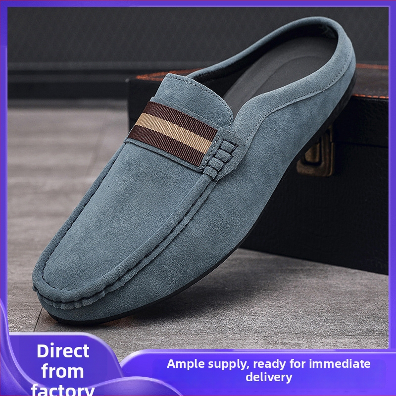 Muški Slip-On Mokasini – Lagani, Dišući, Casual obuća s gornjim dijelom od tkanine i plastičnom potplatom