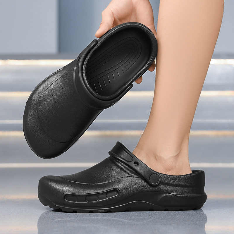 Muške zatvorenog prsta EVA sabot, EVA gornji dio i injekcijski oblikovana potplat, slip-on obuće za slobodno vrijeme i posao (Jesen 2025)