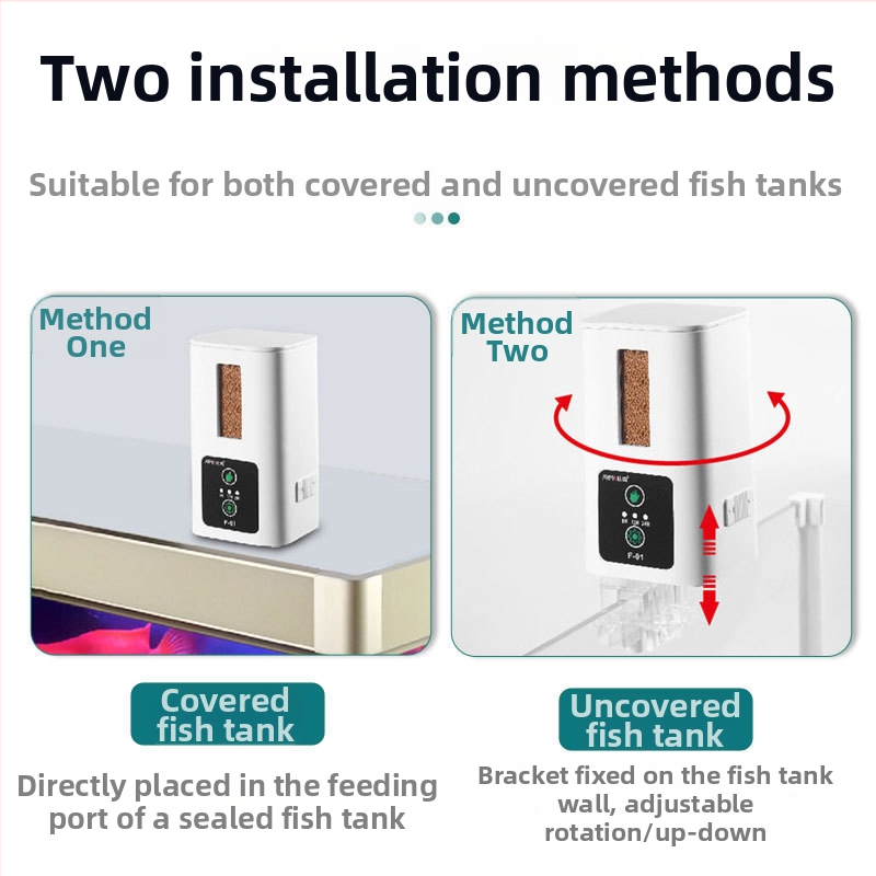Xinma Αυτόματος Τροφοδότης Ενυδρείου με Χρονόμετρο για KOI, Χρυσόψαρα και Χελώνες