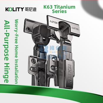 Panta za vrata/ormar s trostupanjskim djelovanjem i tlmjenjem pri malom kutu, za vrata debljine 18–25 mm, hladno valjana čelična, površinska titanij spoj