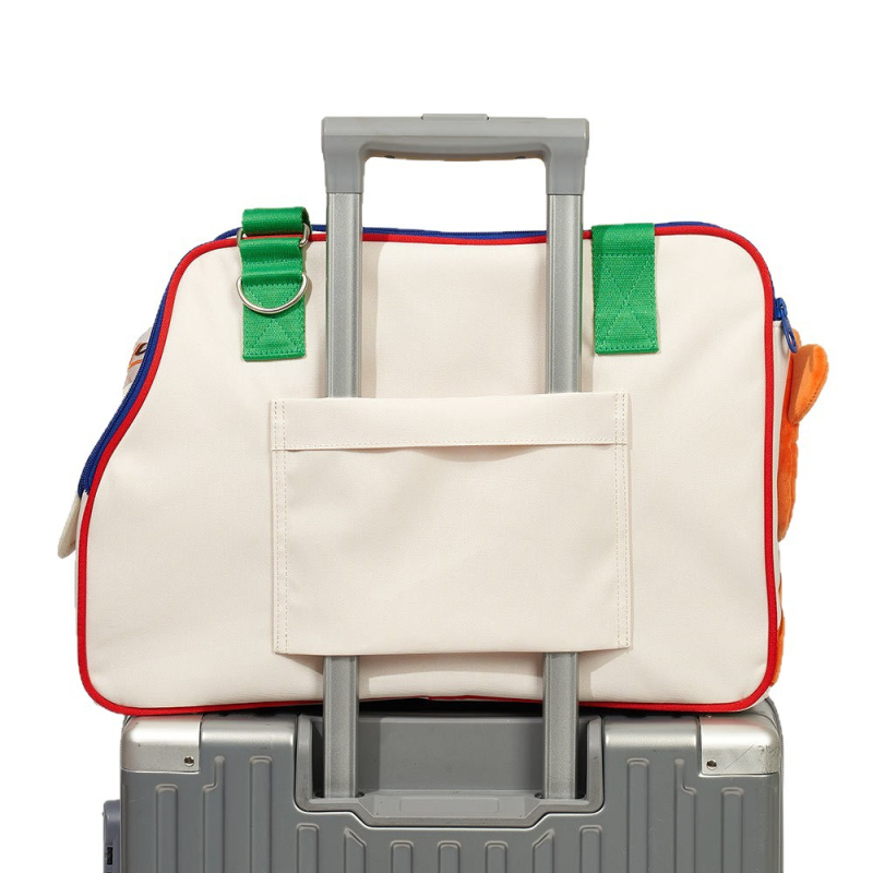 Nylon torba za kućne ljubimce, prozračna i vodootporna, crossbody torba za putovanja, velika kapaciteta