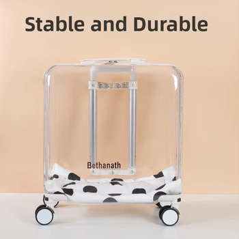 Torba za prijevoz mačaka, prozirna i prozračna, PC materijal, Berana