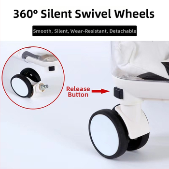 Torba za prijevoz mačaka, prozirna i prozračna, PC materijal, Berana