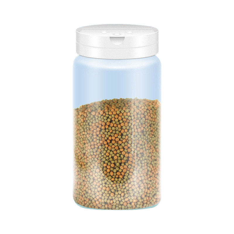 AC-FISH αυτόματη φιάλη ταΐσματος ψαριών για ενυδρείο; κατασκευασμένη από πλαστικό; σετ 100 τεμάχια; κατάλληλη για ενυδρείο