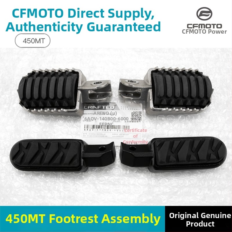 Sada pedálov pre Chunfeng 450MT CF400-8-8A – predný pedál, kov, lakovaný povrch