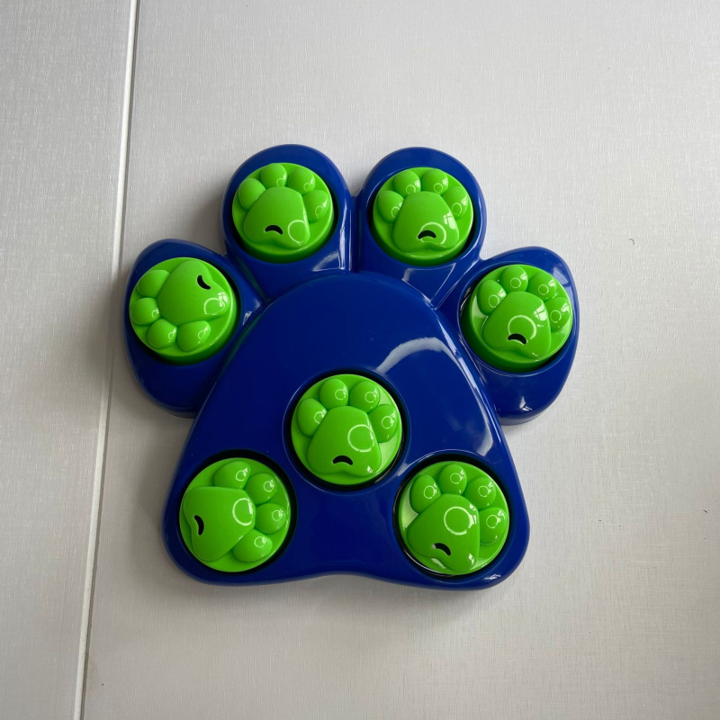 Hrănitoare puzzle pentru pisici și câini, formă de gheară, anti-sufocare, alimentare lentă, PP material