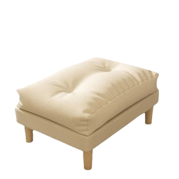 Moderno minimalistički platneni tabure za noge, s mekanim punjenjem od pamuka, prilagodljiv, višestruka namjena