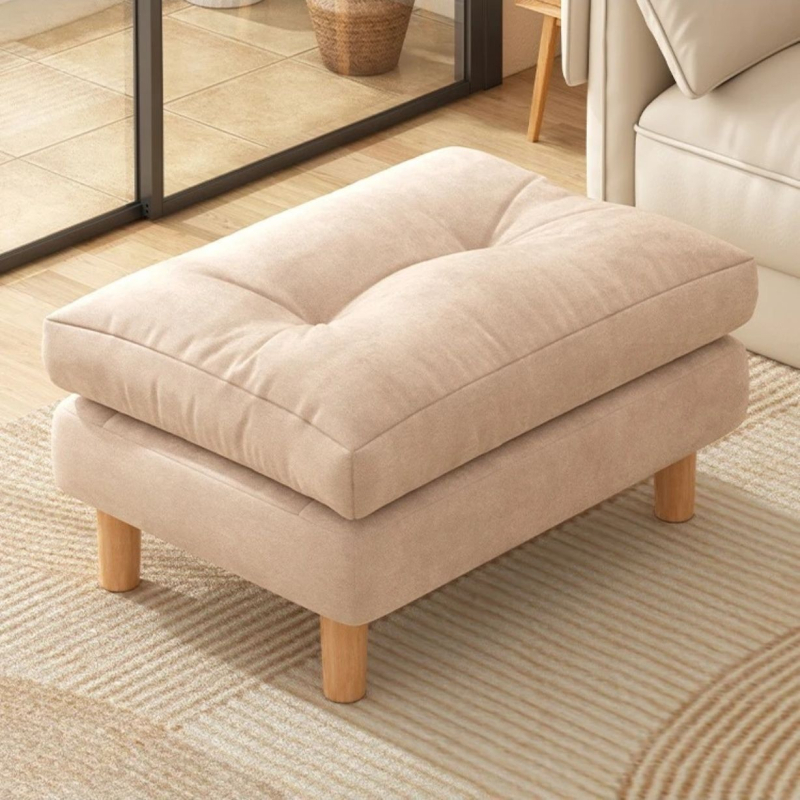 Moderno minimalistički platneni tabure za noge, s mekanim punjenjem od pamuka, prilagodljiv, višestruka namjena