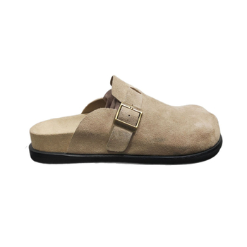 Muške slip-on loaferice s debelom gumom na potplatu, gornji dio od kravljeg kože, šivanje potplata, ljeto 2025