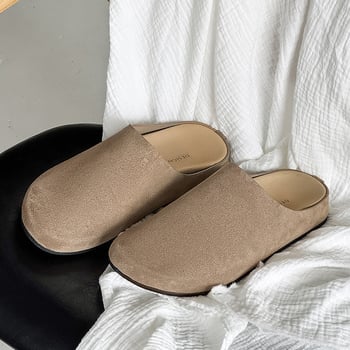 Muške mule papuče s debelim gumenim potplatom, slip-on, proljeće 2025