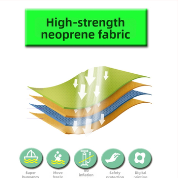 ZIBIN LV803 detská záchranná vesta, ekologické PVC, vek 2–8 rokov