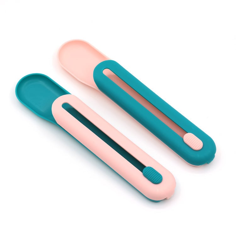 Κουταλάκι ταΐσματος γάτων με πιεστήριο πάστας κρέατος – πλαστικό, αυτόματη τροφοδοσία, κουτί 500 τεμάχια