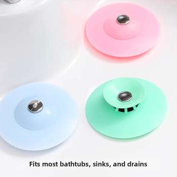 Zaporka za umivaonik – pritisni tip, diskovitog oblika, protiv mirisa