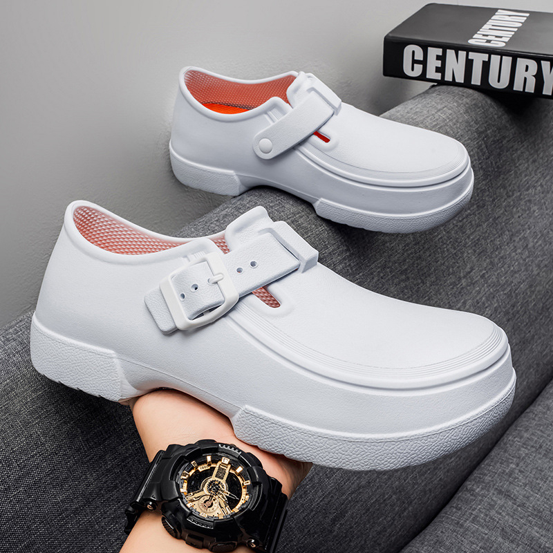 Neklizajuće kuharske cipele, EVA gornji dio i potplat, pull-on zatvaranje, koreanska verzija, zimsko izdanje 2025