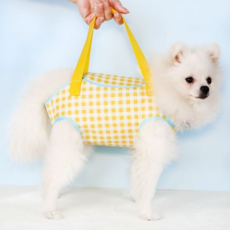 Geantă pentru animale de companie — Crossbody pe piept și pe spate, pentru câini și pisici, material PP