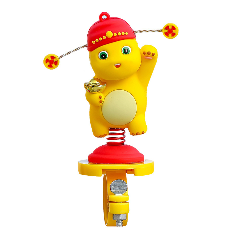 Διάκοσμητικό για καθρέπτη οπισθενπορείας ποδηλάτου, μοτοσικλέτας και ηλεκτρικού οχήματος; Υλικό: ρητίνη; Στυλ: καρτούν; Μάρκα: Smart forest; Λειτουργία: διακόσμηση