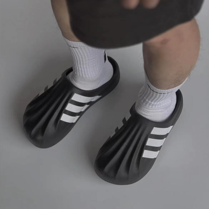 Papuče s pokrivenim prstima, casual stil, EVA gornji dio i EVA potplat, Slip-On, za muškarce