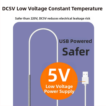 Θερμαντήρας ευφυών παπαγαλών με αυτόματο έλεγχο θερμοκρασίας και χρονόμετρο — πλαστικό περίβλημα, μη εισαγόμενο, πλήρες σετ αυτόματης σίτισης, μάρκα Peaceful treasure, συμβατό με ενυδρείο