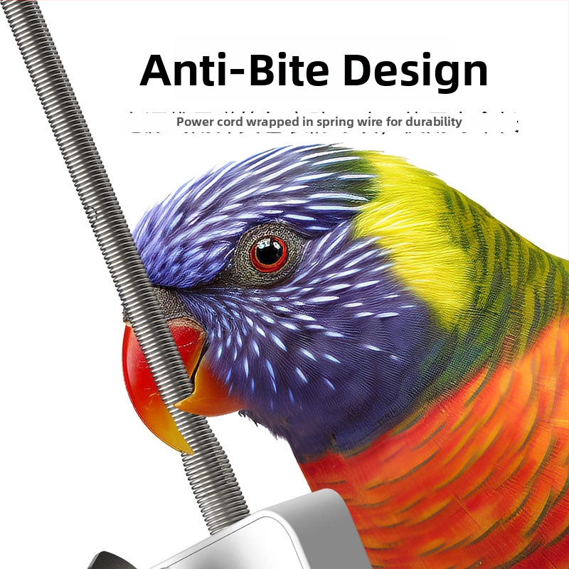 Θερμαντήρας ευφυών παπαγαλών με αυτόματο έλεγχο θερμοκρασίας και χρονόμετρο — πλαστικό περίβλημα, μη εισαγόμενο, πλήρες σετ αυτόματης σίτισης, μάρκα Peaceful treasure, συμβατό με ενυδρείο