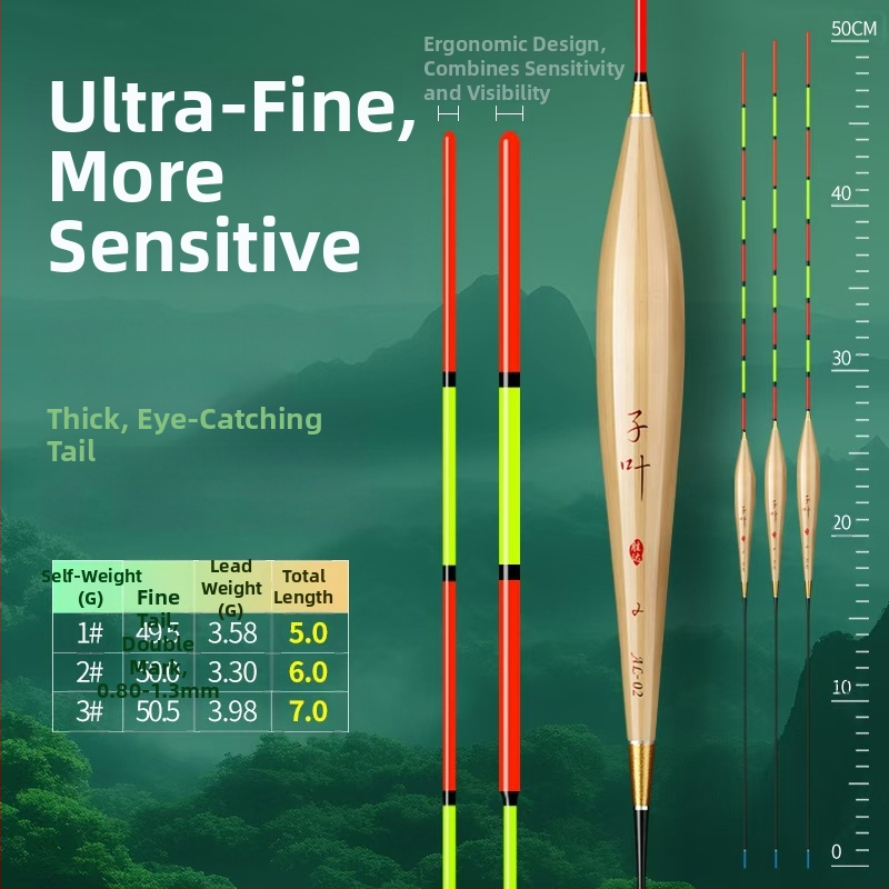 Vertical-drift reed fishing float; materijal: reed; kategorija: fishing floats and buoys; marka: Other