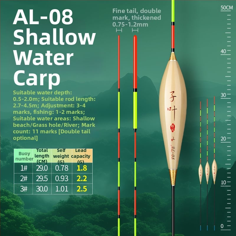 Vertical-drift reed fishing float; materijal: reed; kategorija: fishing floats and buoys; marka: Other