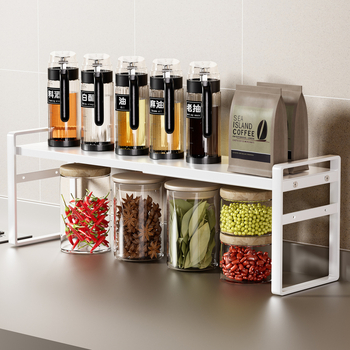 Wo cube Kuhinjski dvostruki regał za prozorski prag, višefunkcionalan, čelik od ugljika, moderan stil, izlazi 2025