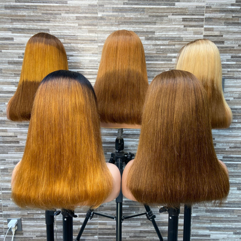 Perika s prednjom čipkom, 100% ljudska kosa, MS1001, Modern Star