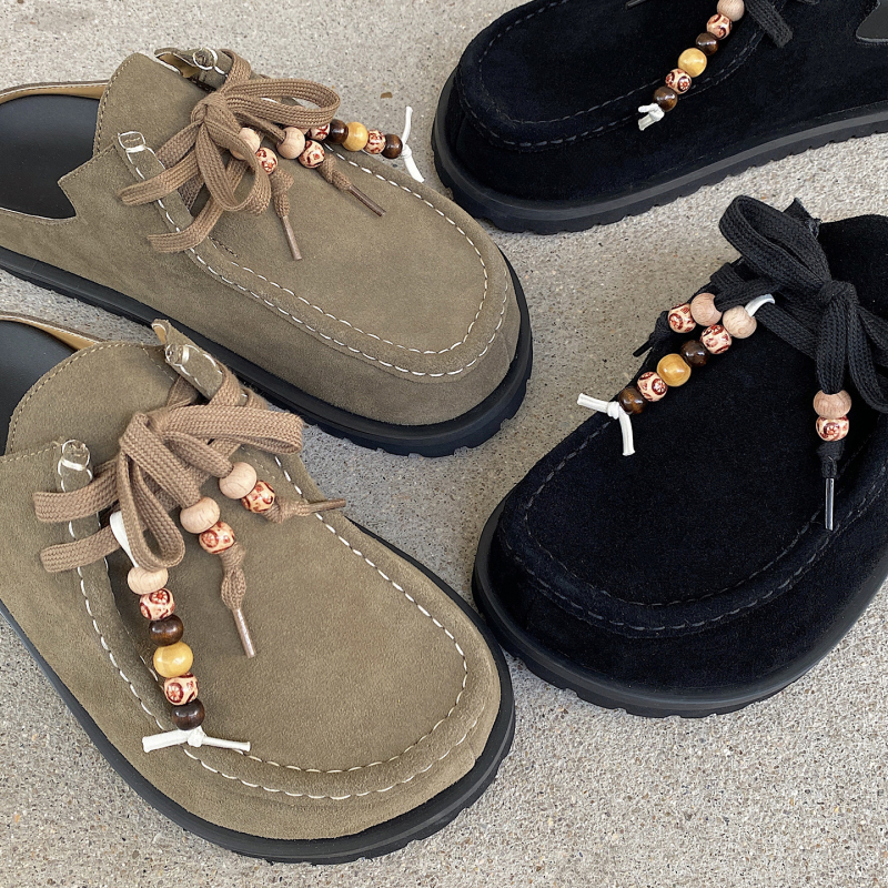 Birkenstock-образни мъжки обувки, горно от кравешки набук велур, EVA подметка, градски стил за ежедневието, лято 2025