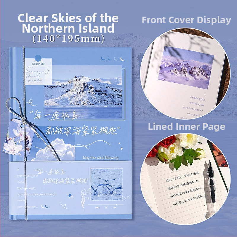 Skic bilježnica Strong Merchants, Dowling papir, linijsko uvezivanje, kompaktan i svjež stil bilježnice