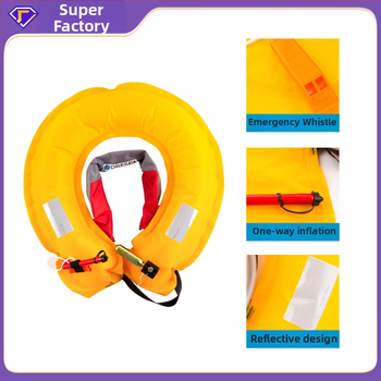 Totoro pojas za spašavanje s automatskim naduvavanjem - velika uzgon, lagan i prijenosan, za plivanje i spašavanje tijekom ribolova, profesionalna upotreba za odrasle