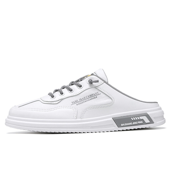 Muške slip-on casual tenisice za ljeto — gornji dio od sintetičke kože, gumeni potplatu, injekcijsko oblikovan potplat, bez vezica, za vožnju