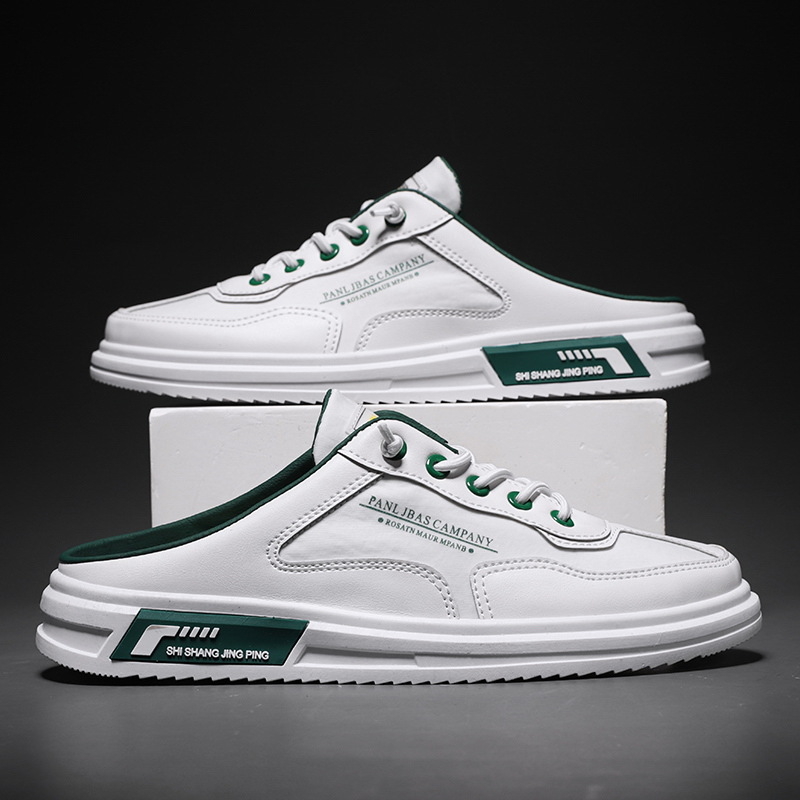 Muške slip-on casual tenisice za ljeto — gornji dio od sintetičke kože, gumeni potplatu, injekcijsko oblikovan potplat, bez vezica, za vožnju
