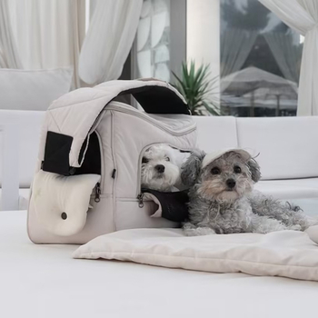 Állatbarát hátizsák kutyáknak és macskáknak, poliészterből, 30–40 L kapacitás, univerzális használat, közepes-tól puha merevség