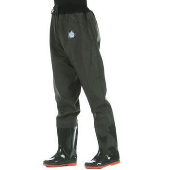 Дъждовни ботуши до коляното с изкуствен PU горна част и пластмасова подметка, унисекс, текстилна стелка